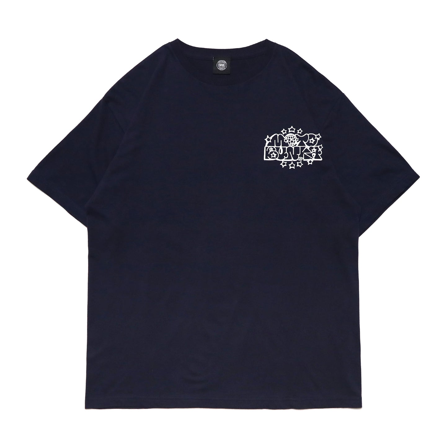 MOTO-BUNKA - Flash T-Shirt/Navy & Water Transfer Tattoo