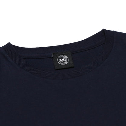 MOTO-BUNKA - Flash T-Shirt/Navy & Water Transfer Tattoo