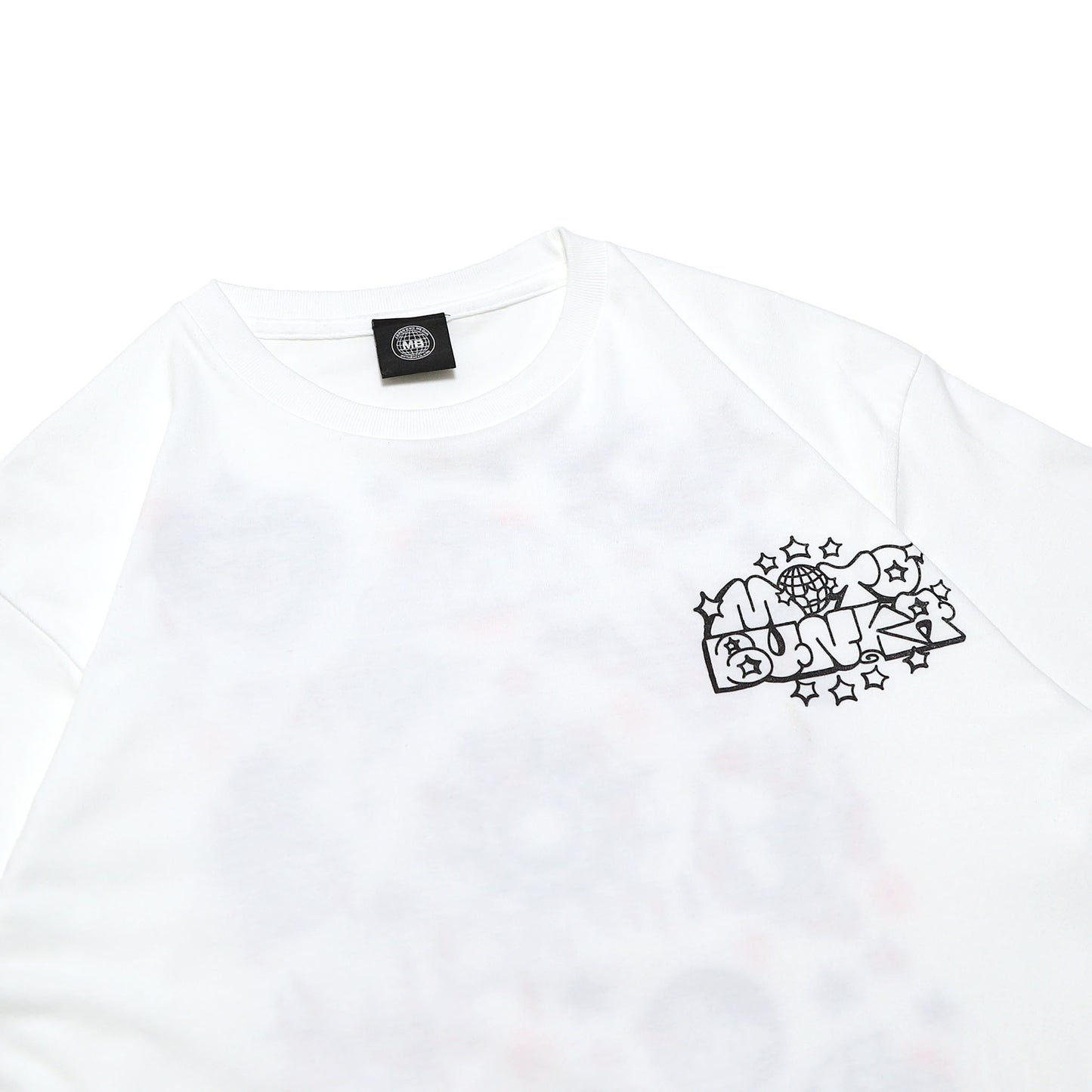 MOTO-BUNKA - Flash T-Shirt/White & Water Transfer Tattoo