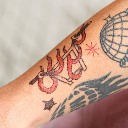 MOTO-BUNKA - Water Transfer Tattoo