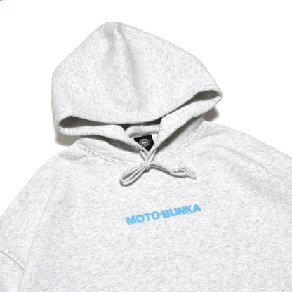 MOTO-BUNKA - JBM Hoodie/Ash Grey-Blue