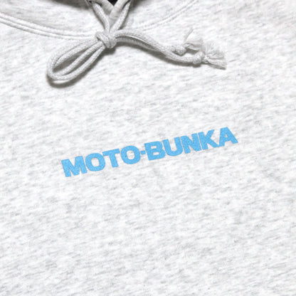 MOTO-BUNKA - JBM Hoodie/Ash Grey-Blue
