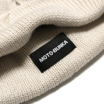 MOTO-BUNKA - Ripped Knit/Beige