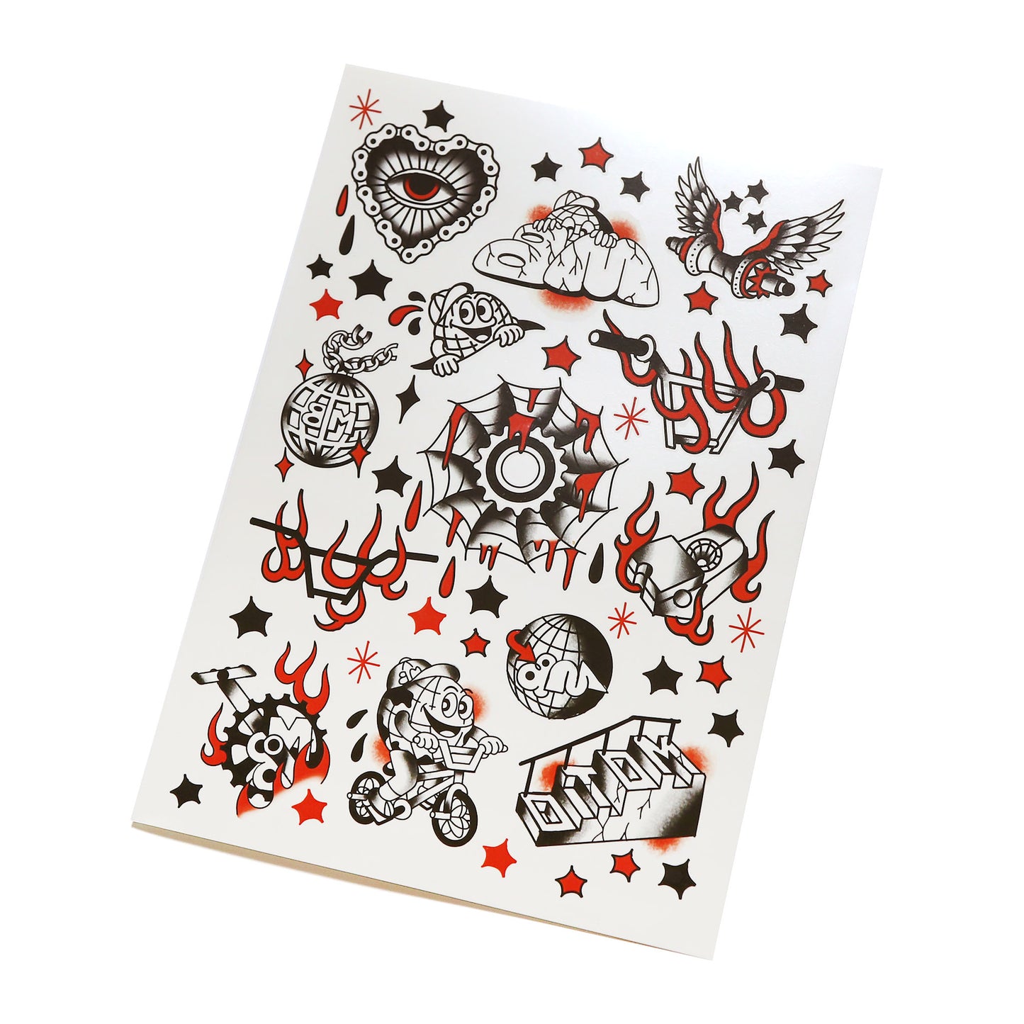 MOTO-BUNKA - Water Transfer Tattoo