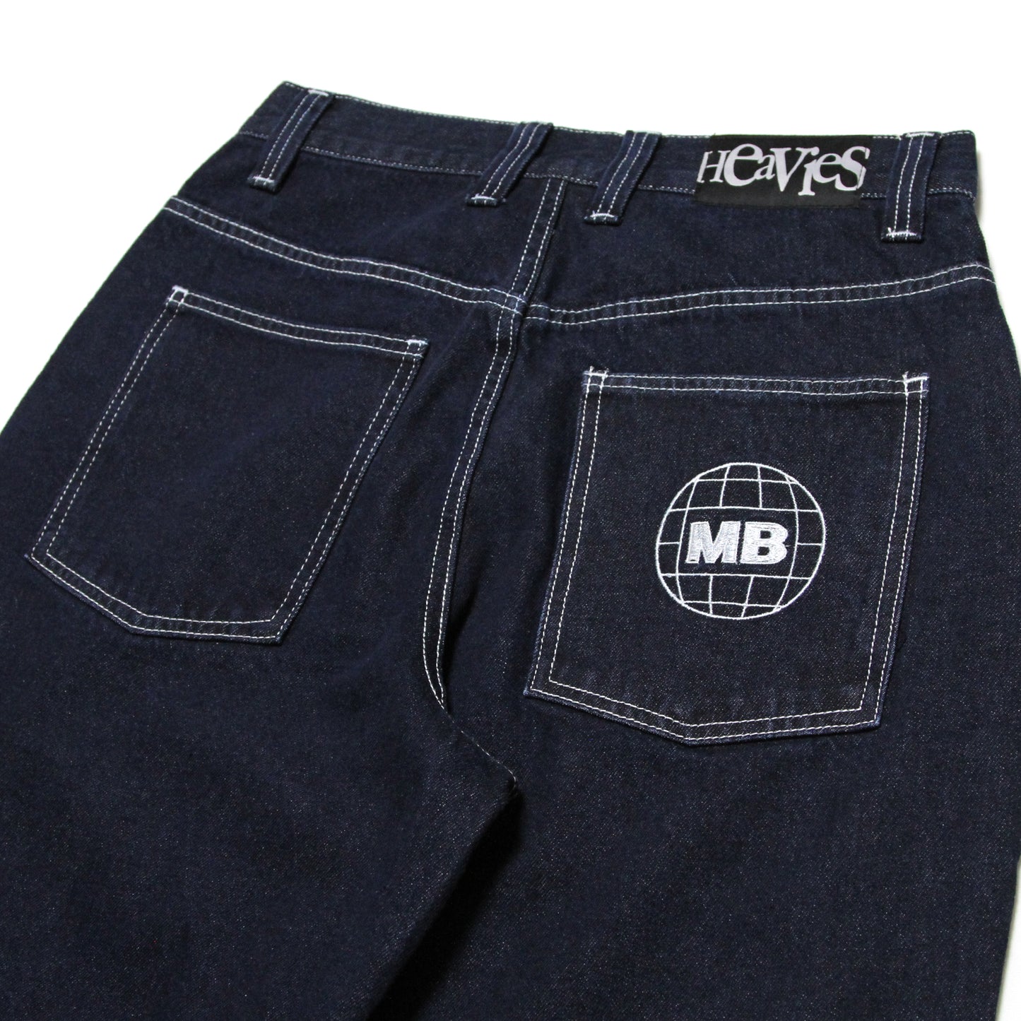 MOTO-BUNKA X HEAVIES - Collaboration Jeans - V2/Deep Blue