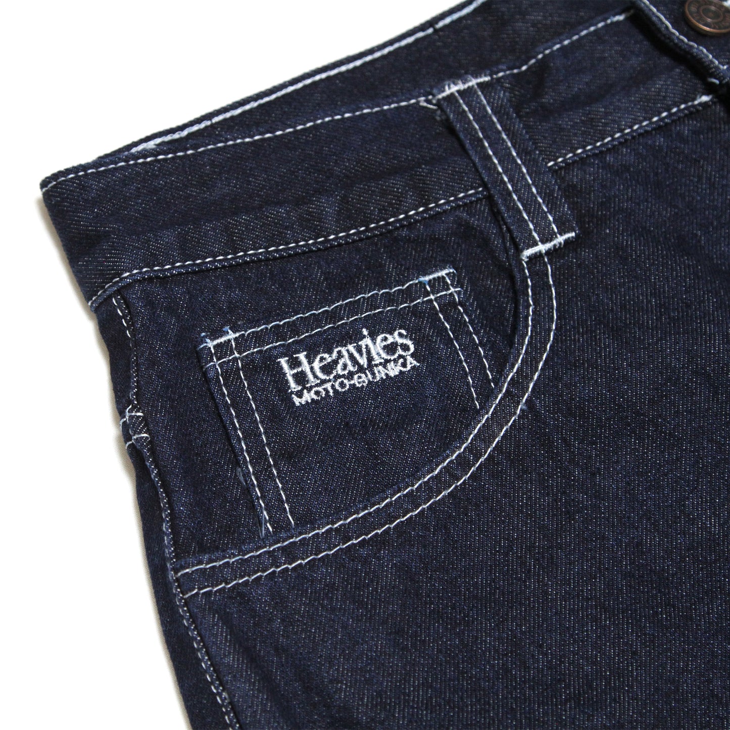 MOTO-BUNKA X HEAVIES - Collaboration Jeans - V2/Deep Blue