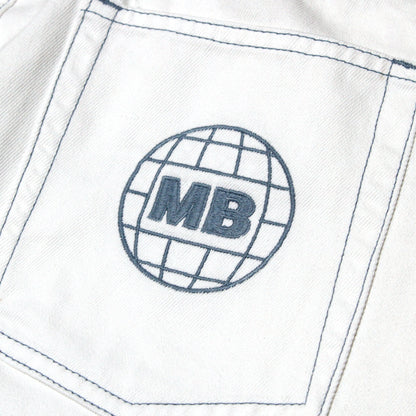 MOTO-BUNKA X HEAVIES - Collaboration Jeans - V2/White