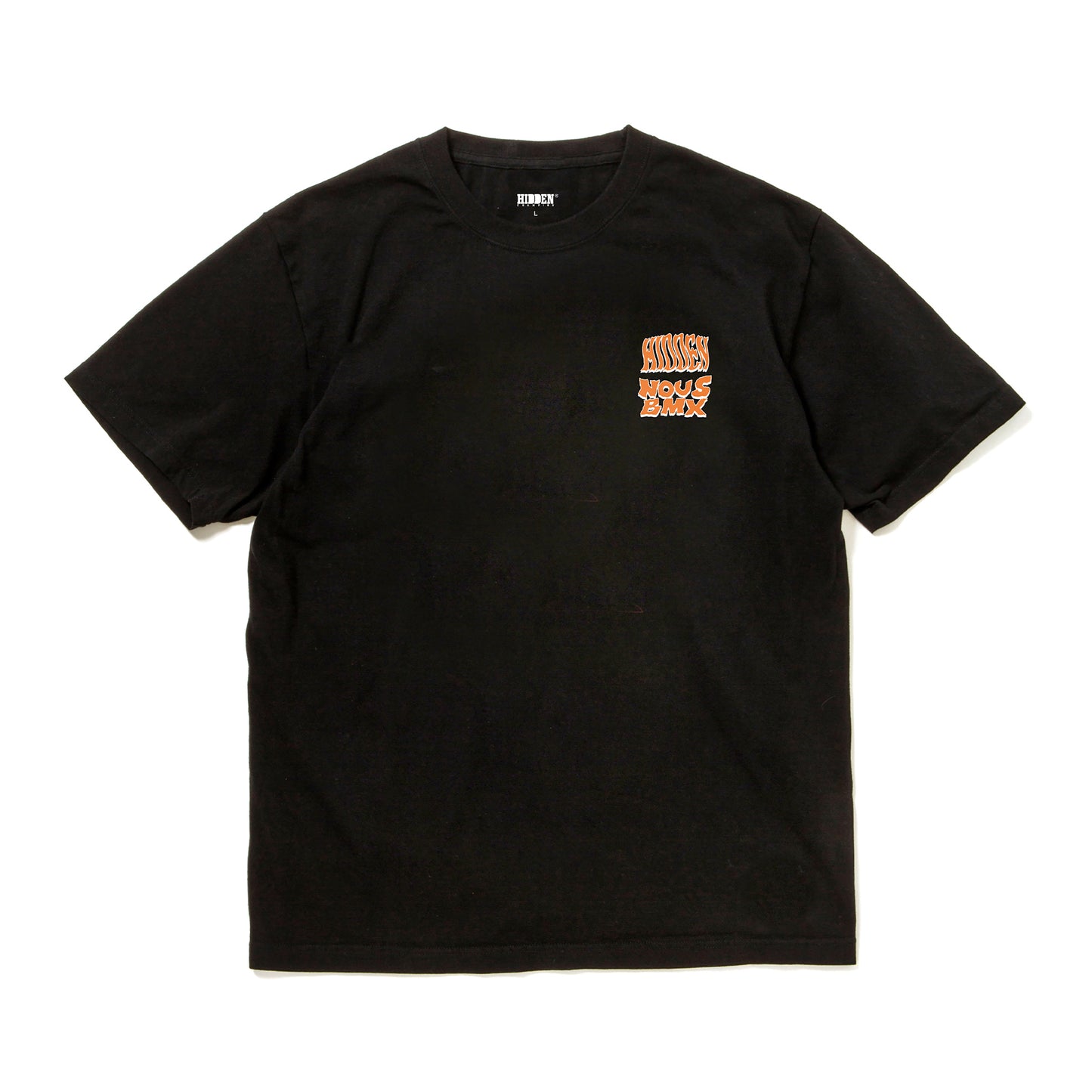 NOUS X HIDDEN - HIROTTON Collaboration T-Shirt/Black