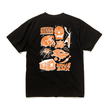 NOUS X HIDDEN - HIROTTON Collaboration T-Shirt/Black