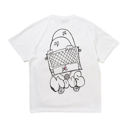 NOUS X HIDDEN - KAMIYAMA Collaboration T-Shirt/White