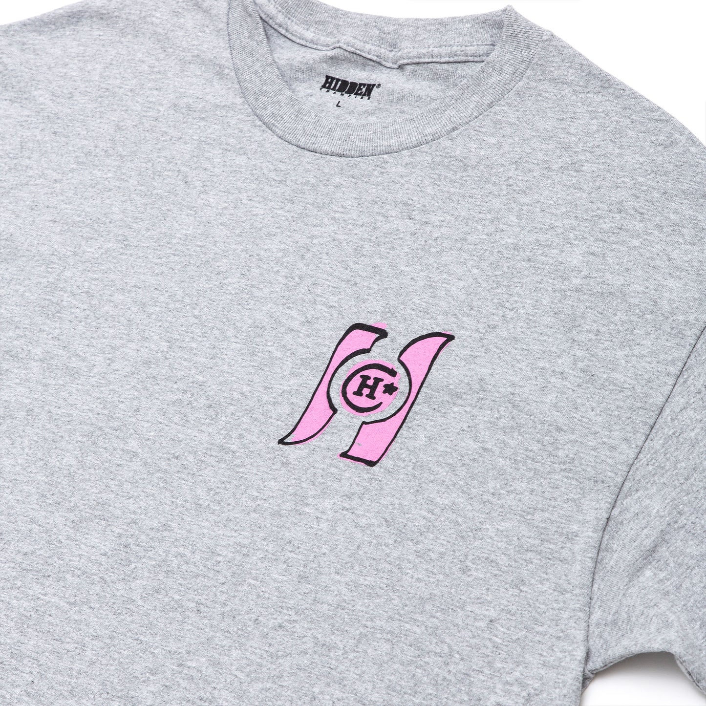 NOUS X HIDDEN CHAMPION - FACE Collaboration T-Shirt/Grey