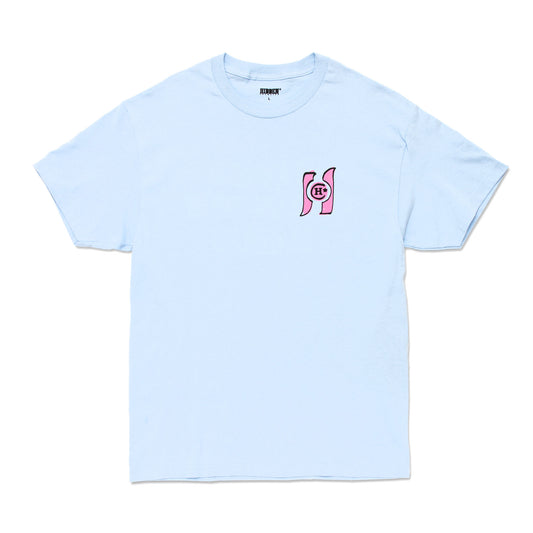 NOUS X HIDDEN CHAMPION - FACE Collaboration T-Shirt/Blue