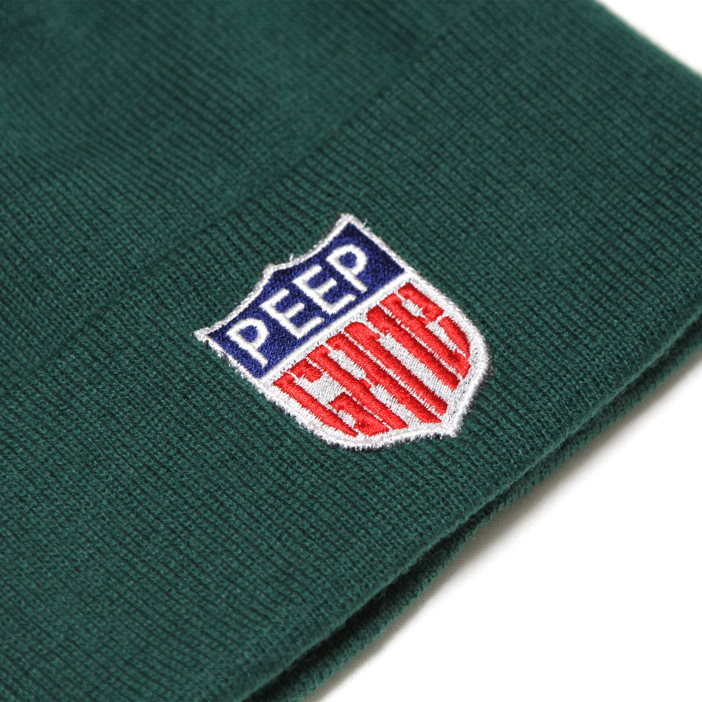 PEEP GAME - Badge Beanie/Green