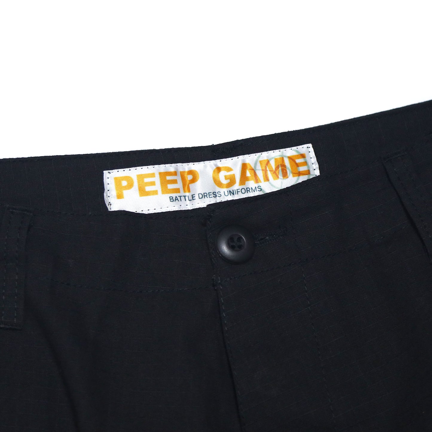 PEEPGAME - Militant Shorts/Black