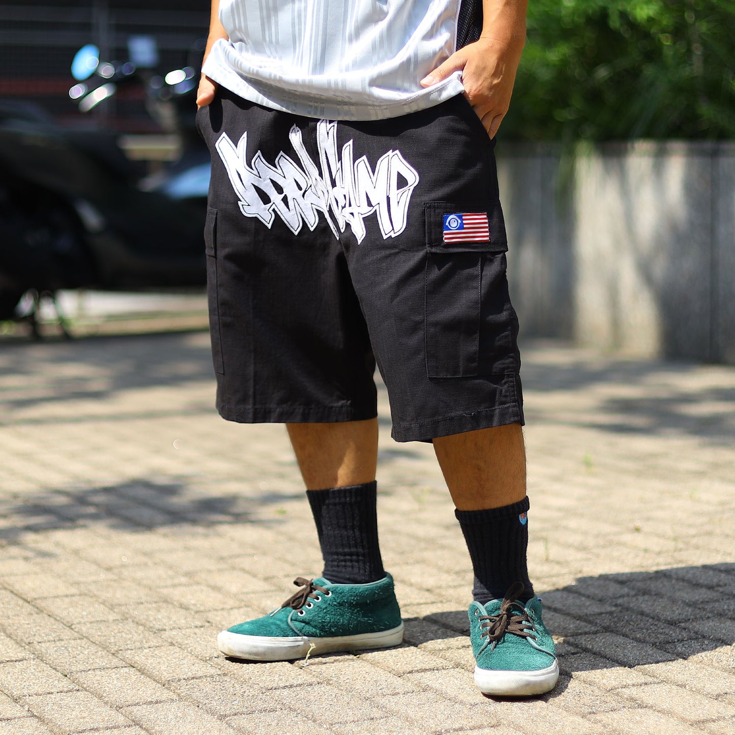 PEEPGAME - Militant Shorts/Black