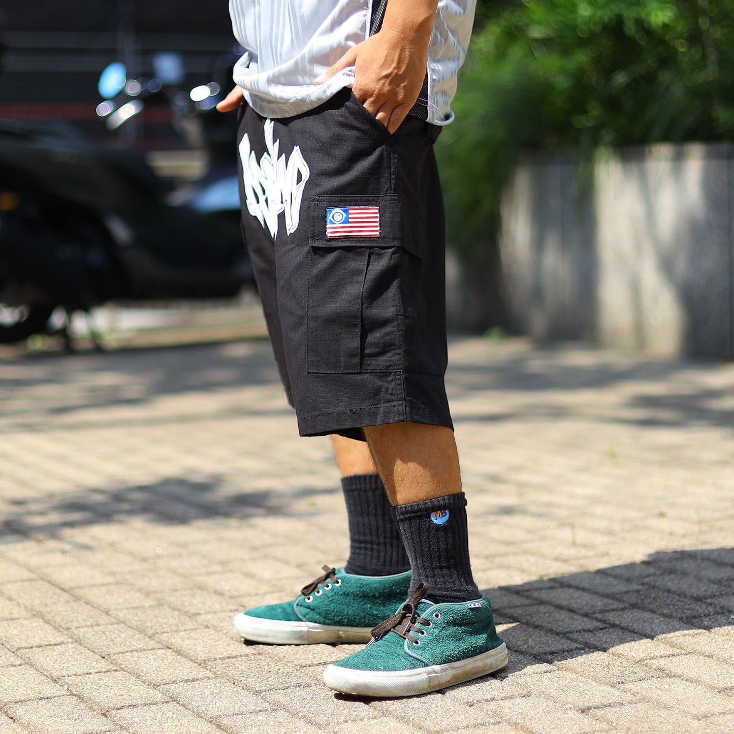 PEEPGAME - Militant Shorts/Black