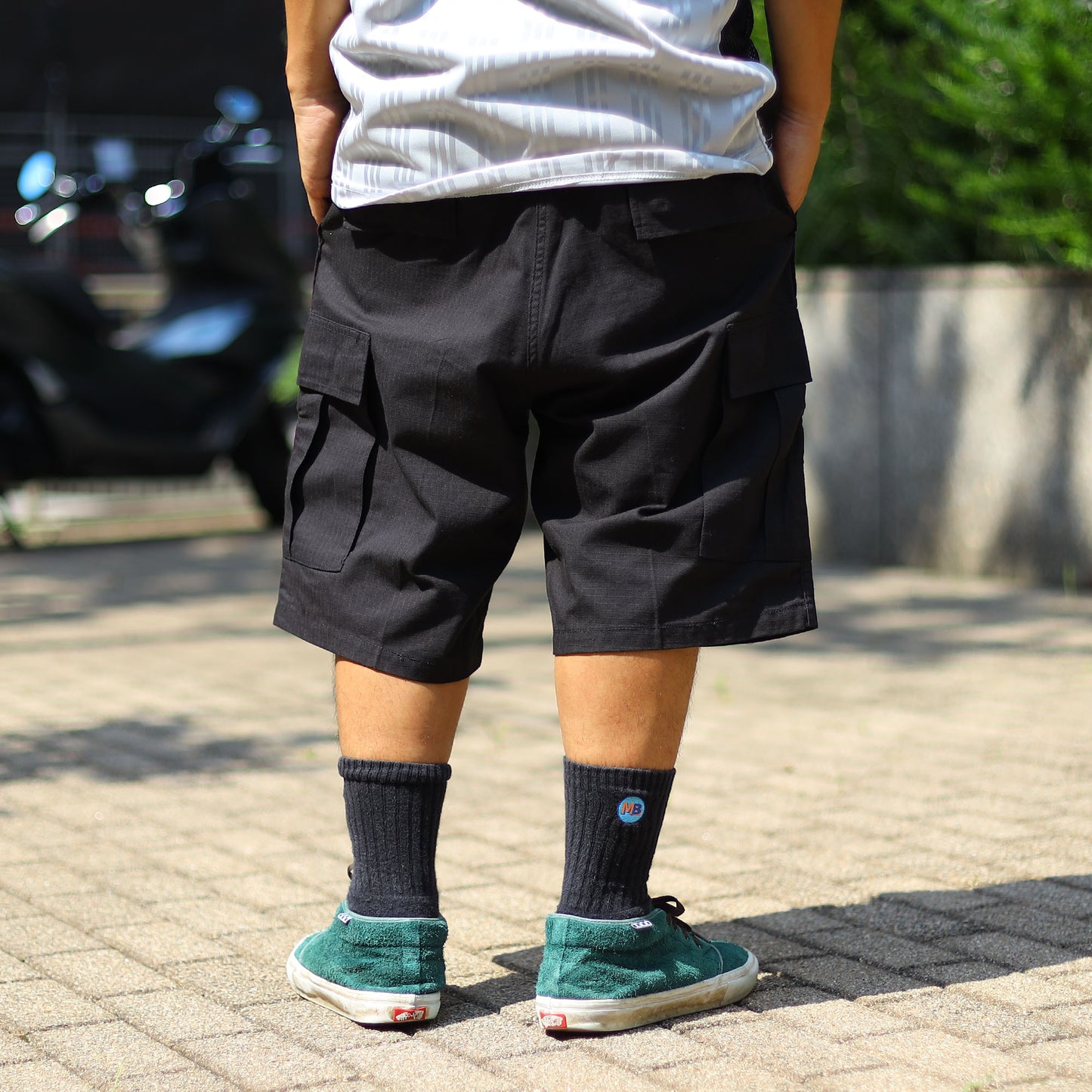 PEEPGAME - Militant Shorts/Black