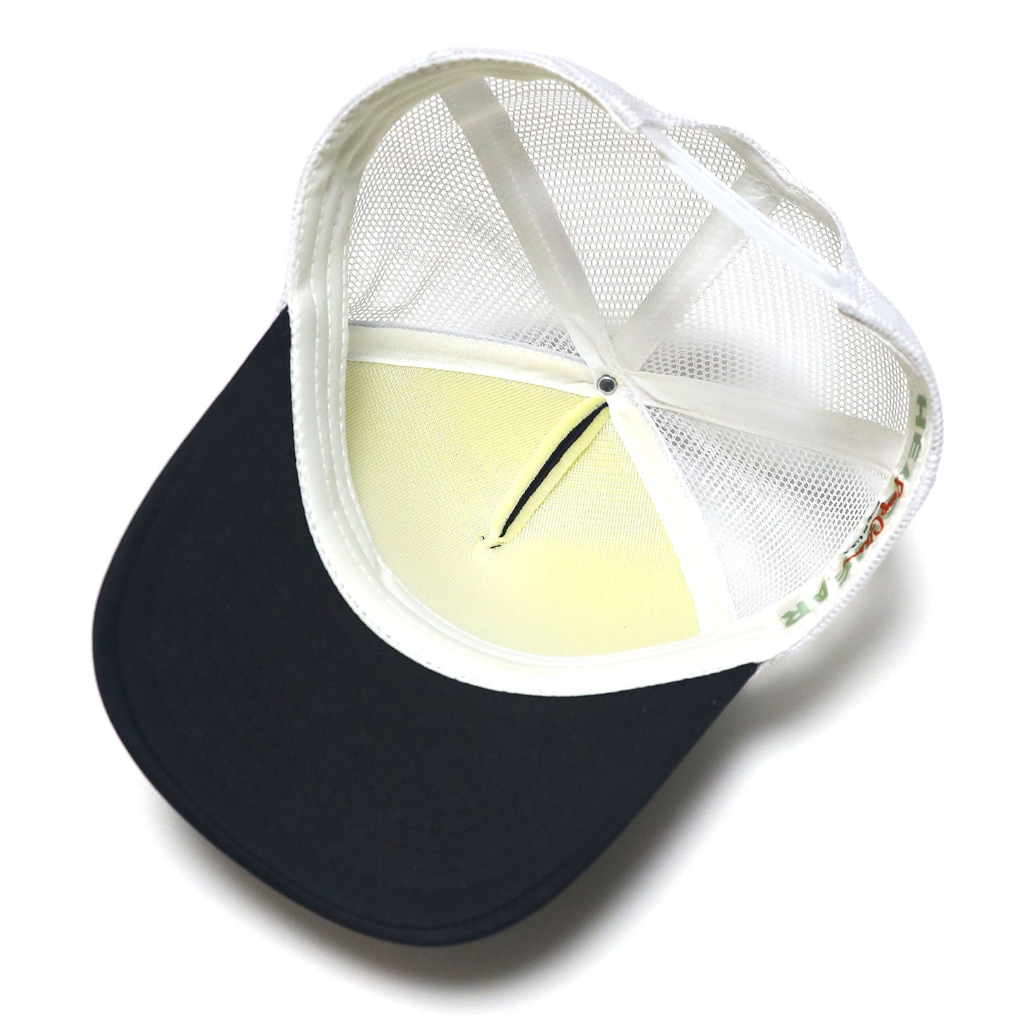 PEEP GAME - Poorboy Trucker Cap/Black-White