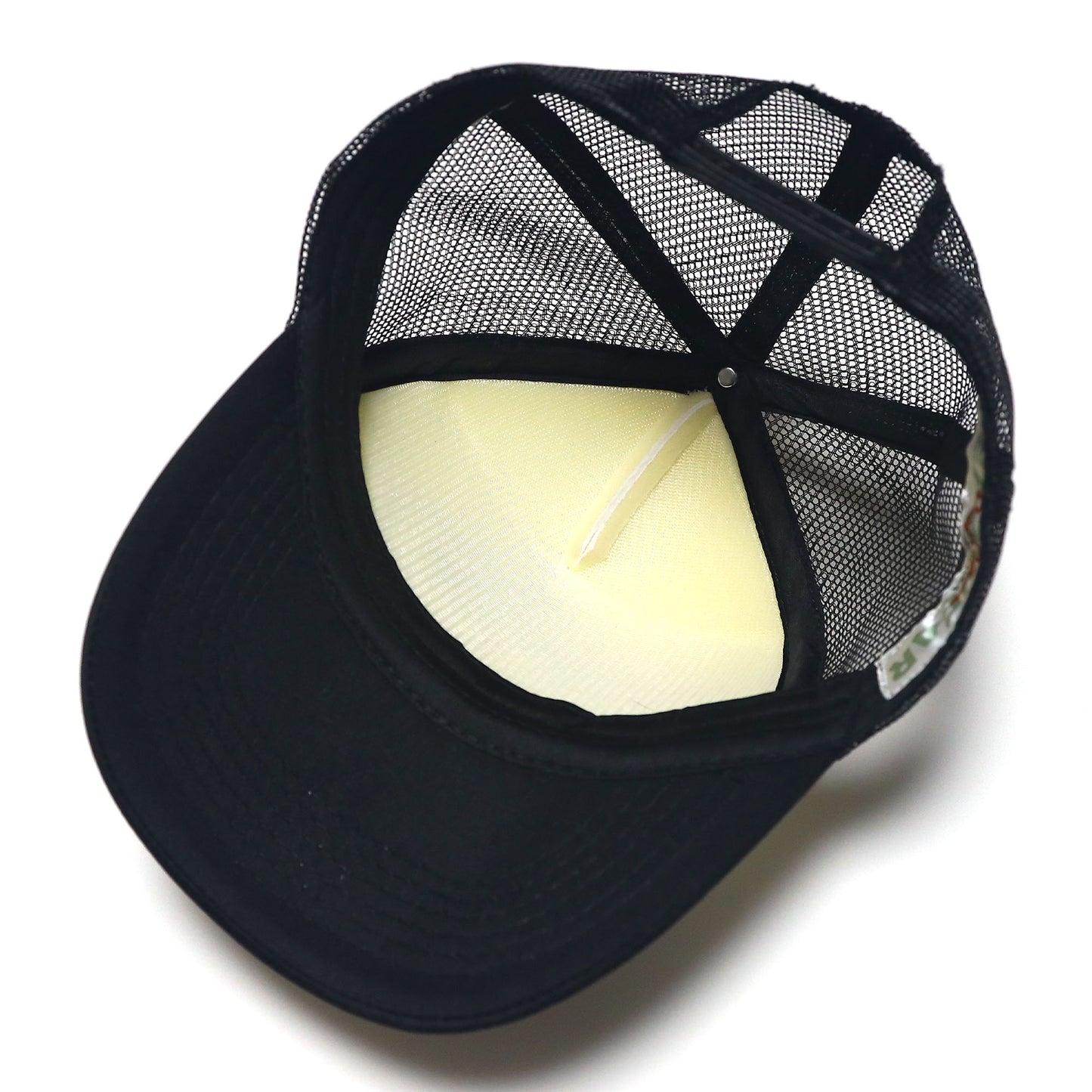 PEEP GAME - Poorboy Trucker Cap/White-Black