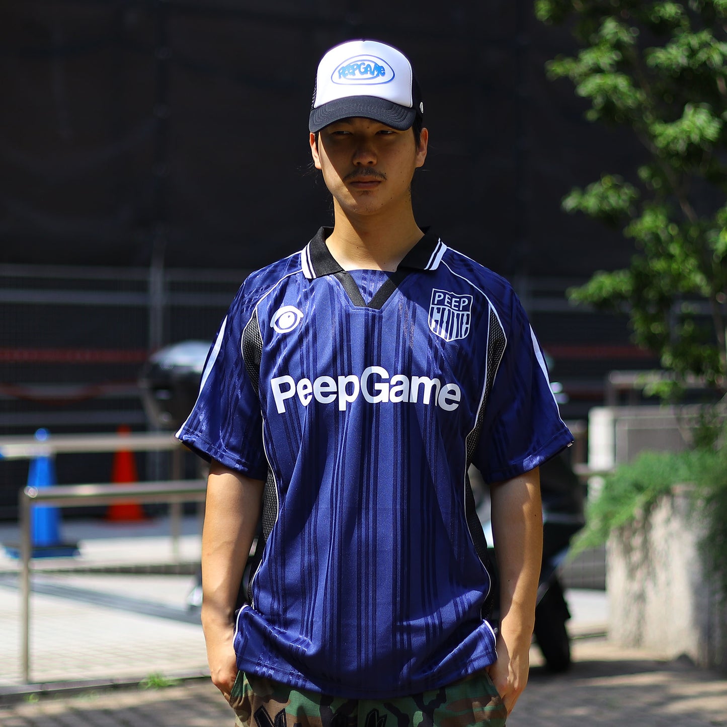 PEEP GAME - Soccer Jersey/Blue