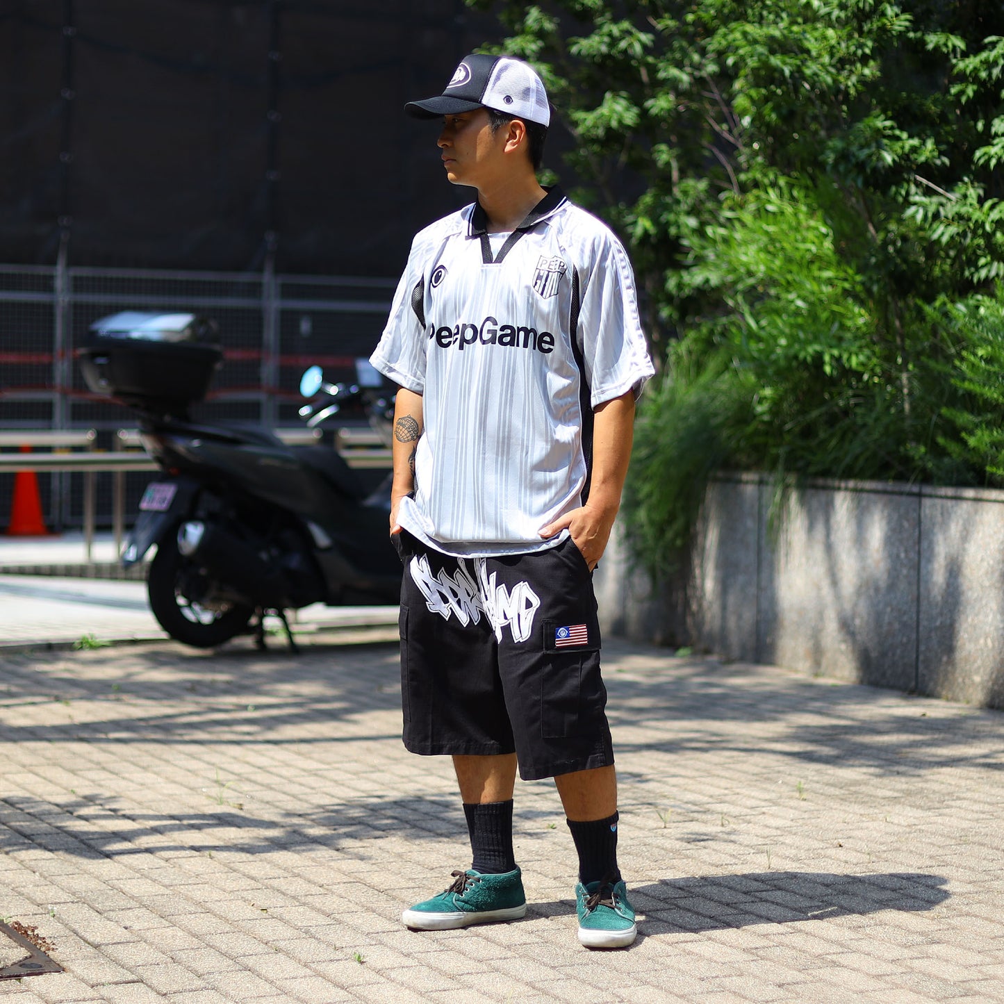 PEEPGAME - Militant Shorts/Black