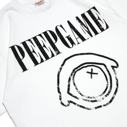 PEEP GAME - Teen Spirit T-Shirt/White