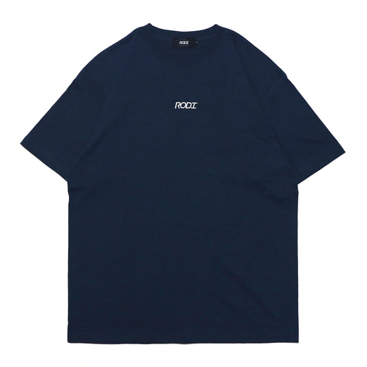 RODI - Basic Logo Embroidery T-Shirt/Deep Blue