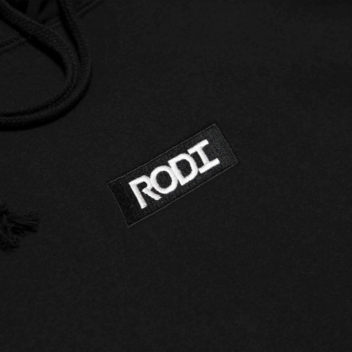 RODI - Slanted Box Logo Hoodie/Black