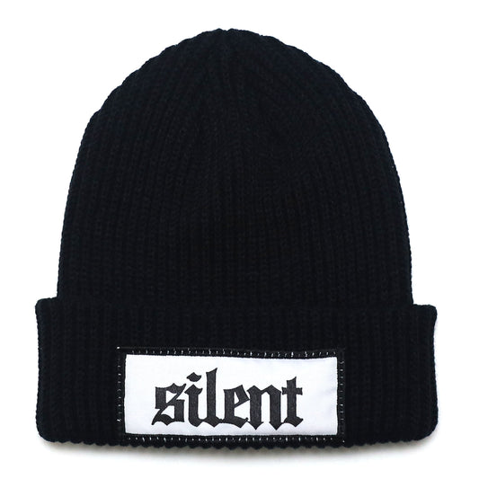 SILENT MAGAZINE - Logo Beanie/Black