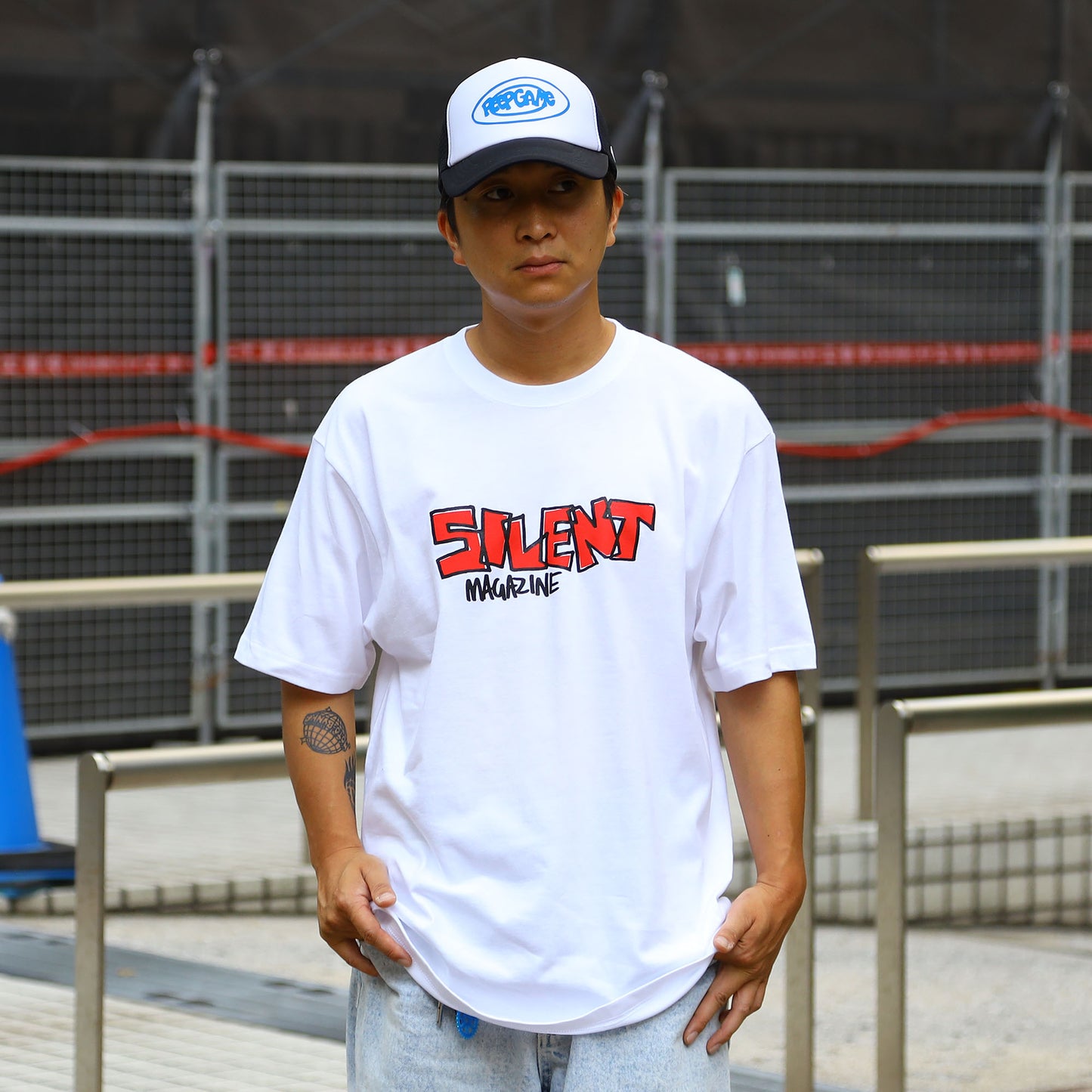 SILENT MAGAZINE - Tokyo T-Shirt/White