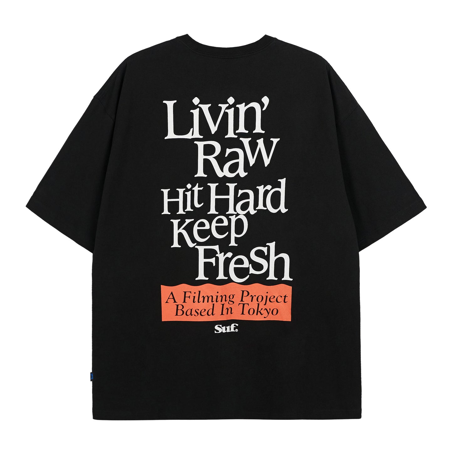 SUF - Slogan T-Shirt/Black