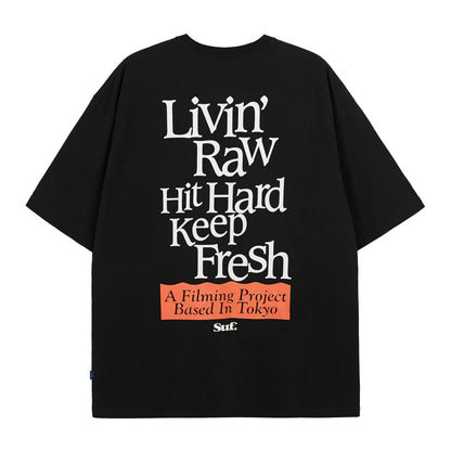 SUF - Slogan T-Shirt/Black