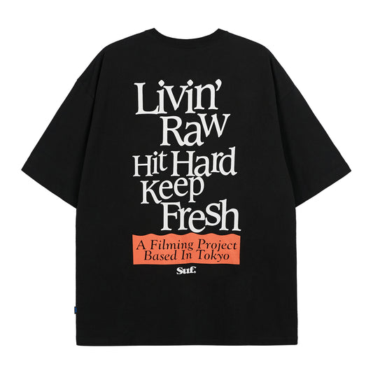 SUF - Slogan T-Shirt/Black