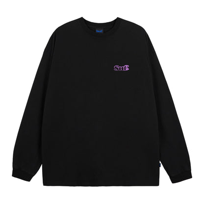 SUF - Spray Logo LS T-Shirt/Black