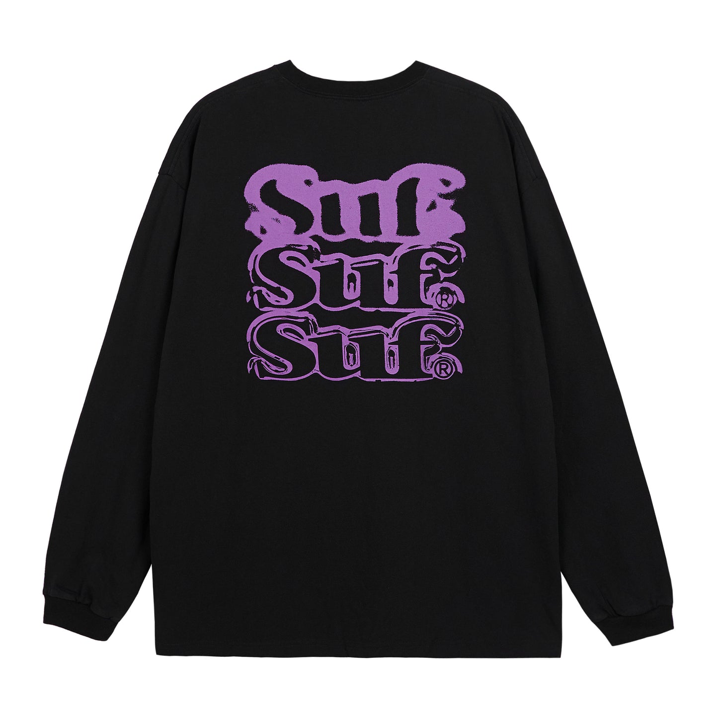 SUF - Spray Logo LS T-Shirt/Black