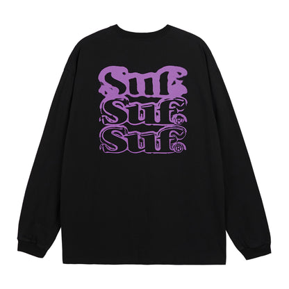 SUF - Spray Logo LS T-Shirt/Black