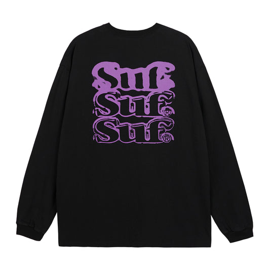 SUF - Spray Logo LS T-Shirt/Black