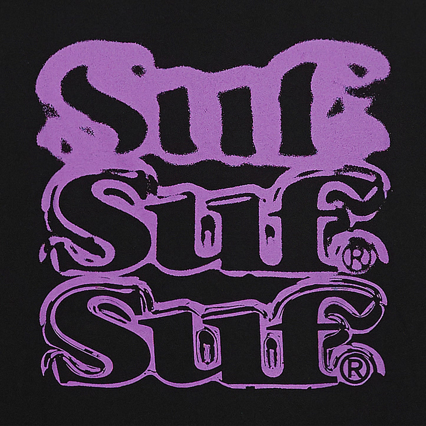 SUF - Spray Logo LS T-Shirt/Black