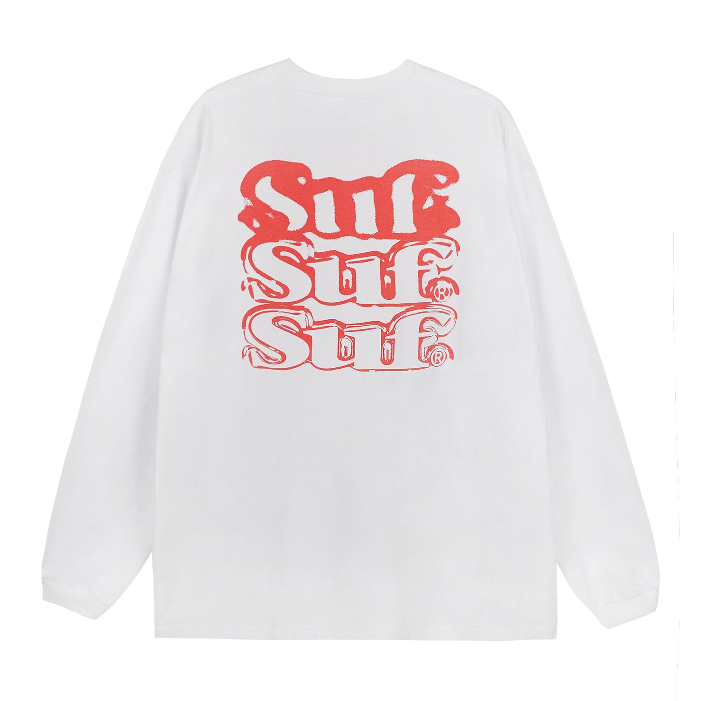 SUF - Spray Logo LS T-Shirt/White