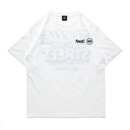 SUF X MOTO-BUNKA - TWELVE ON THE STREET T-Shirt/White