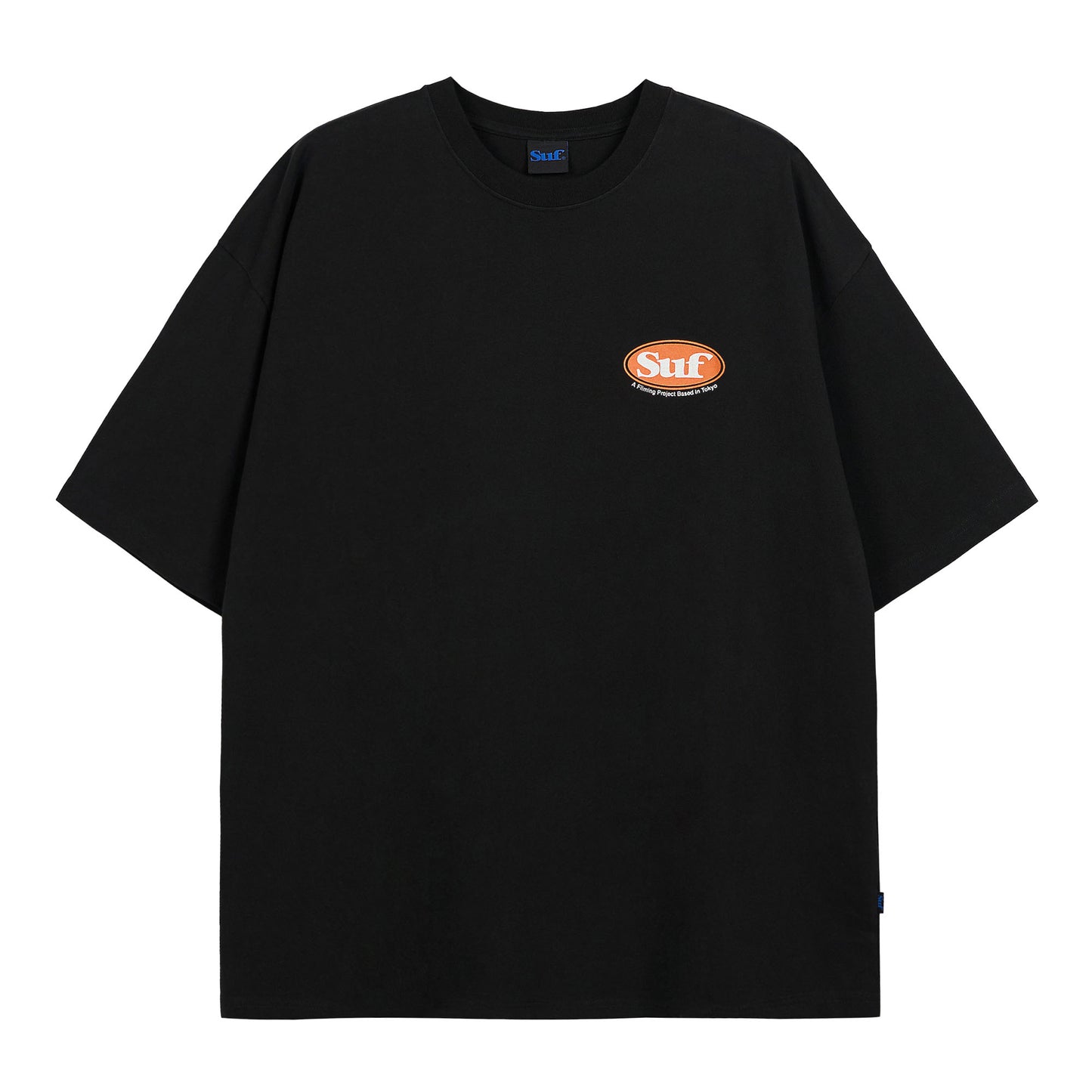 Suf - Oval Logo T-shirt/Black