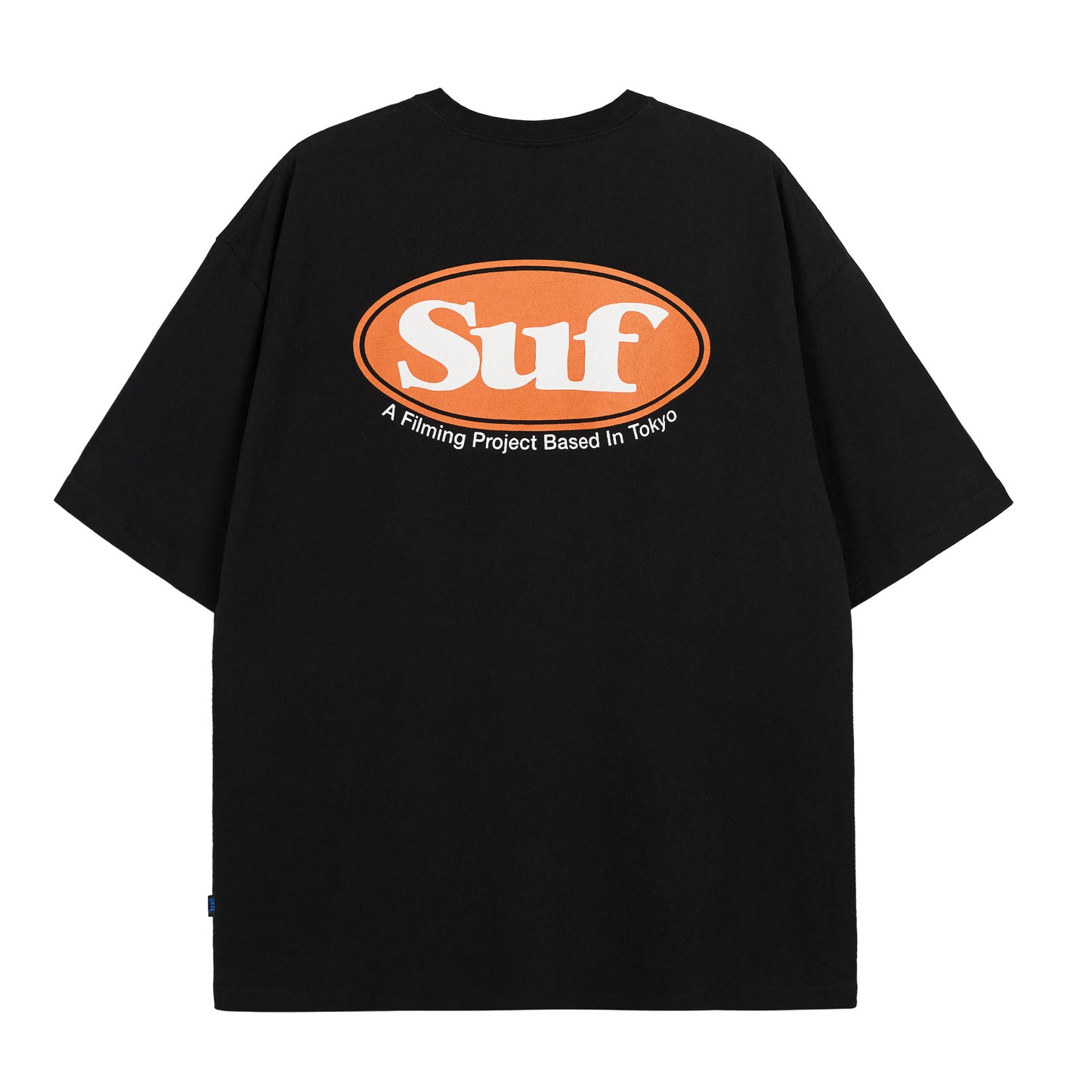 Suf - Oval Logo T-shirt/Black