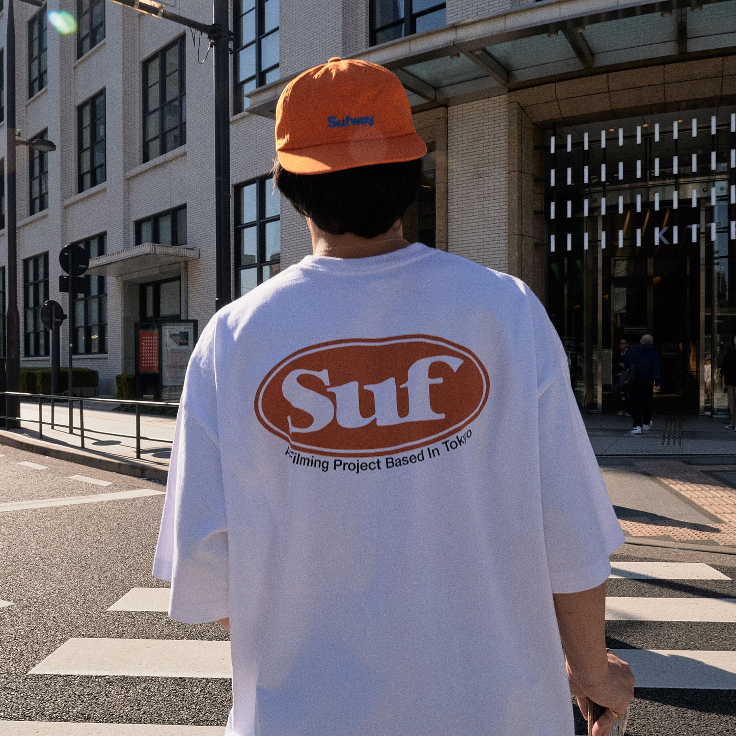 SUF - Oval Logo T-shirt/White