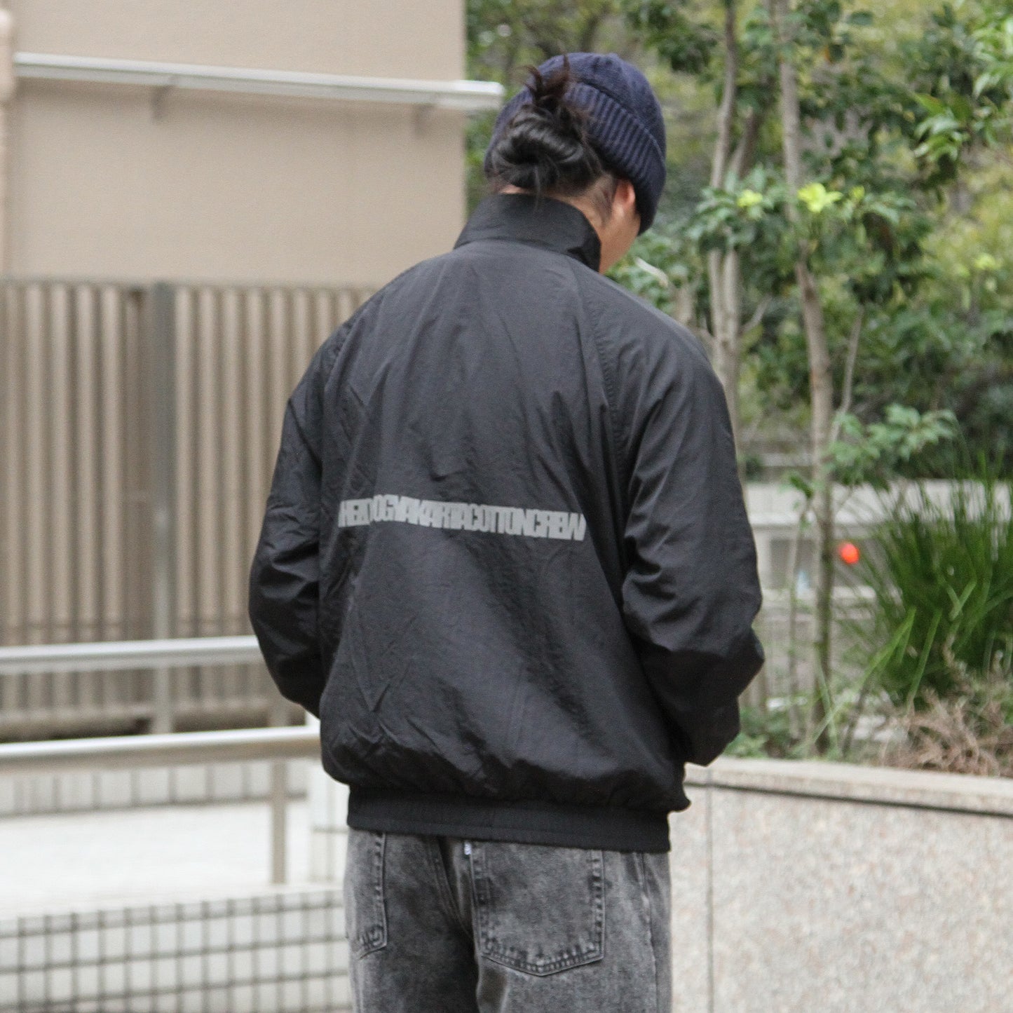 THEZOOYK X JOGJACOTTONCREW - Zip Up Jacket/Black