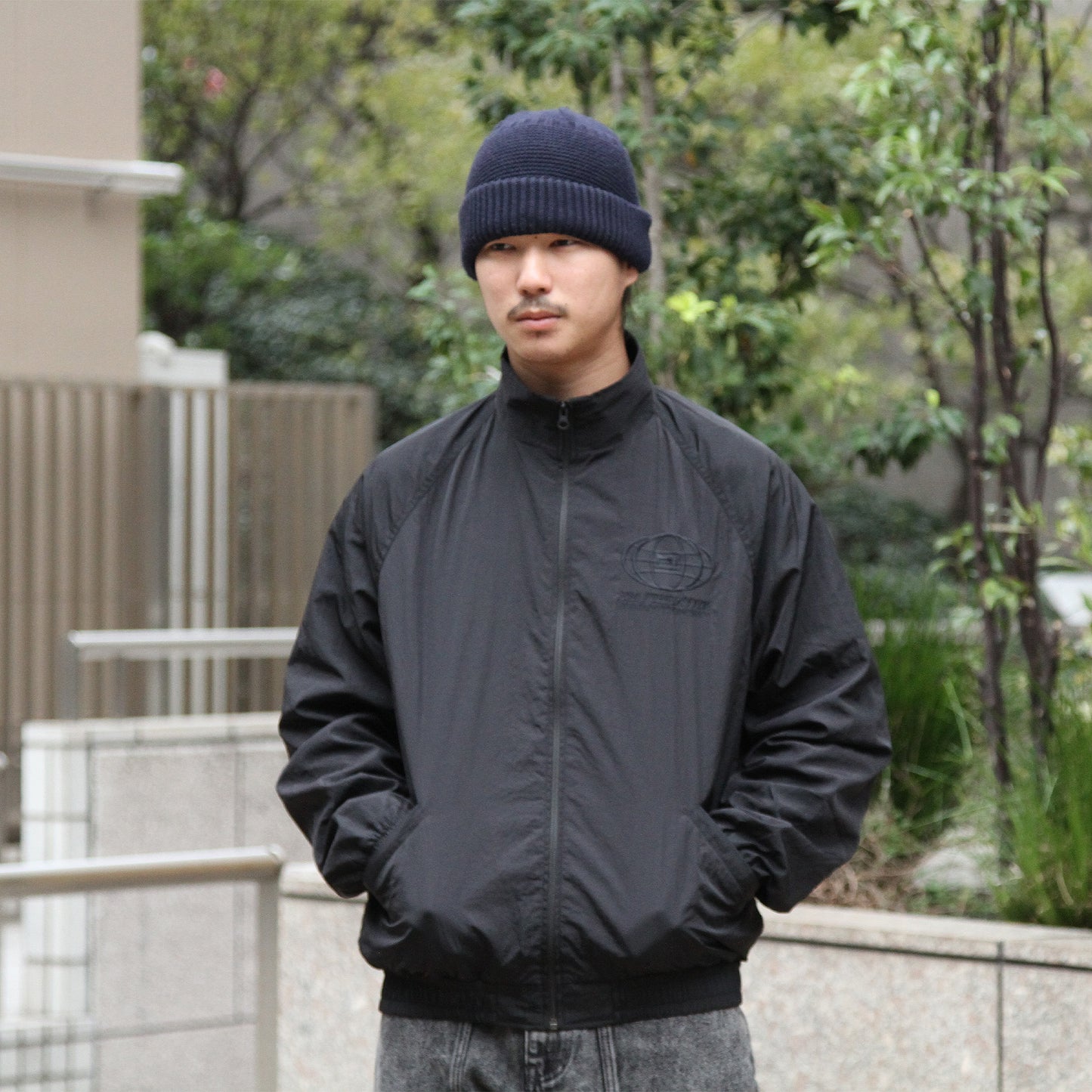 THEZOOYK X JOGJACOTTONCREW - Zip Up Jacket/Black