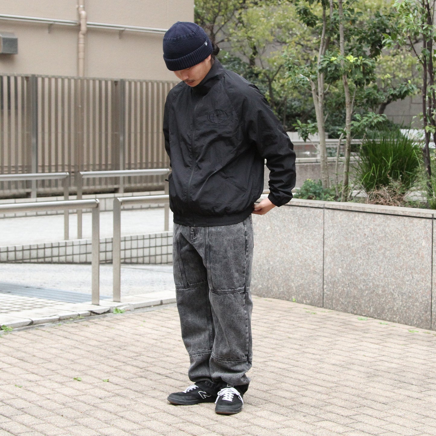 THEZOOYK X JOGJACOTTONCREW - Zip Up Jacket/Black