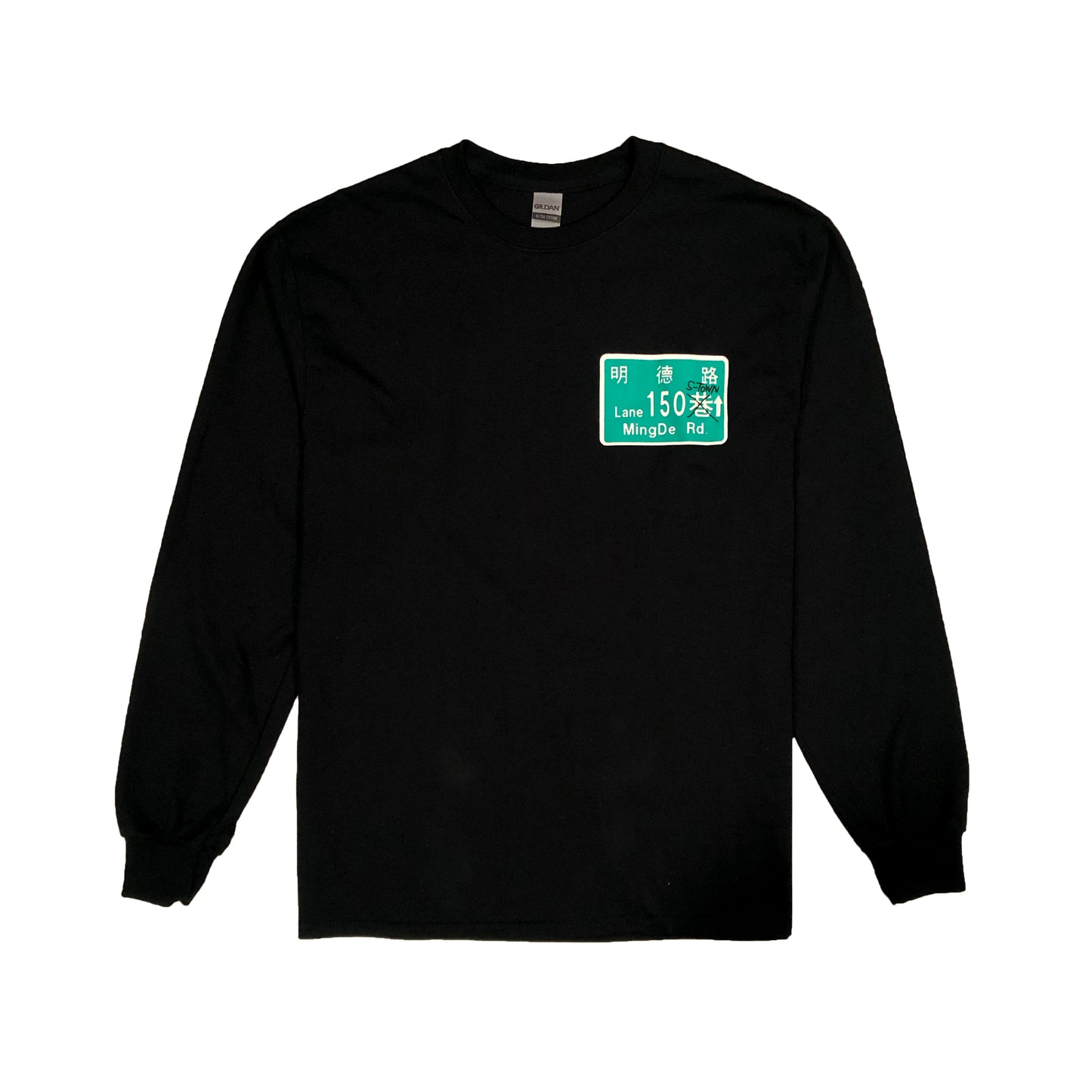 150S-TOWN - 150S-Taiwan LS T-Shirt/Black