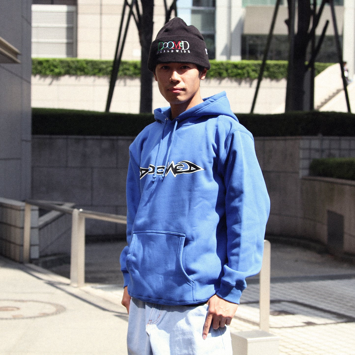 DOOMED - High Point Hoodie/Royal Blue