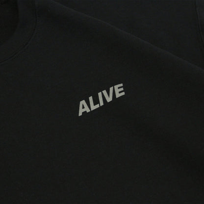 ALIVE INDUSTRY - 22 Logo Sweatshirt/Black