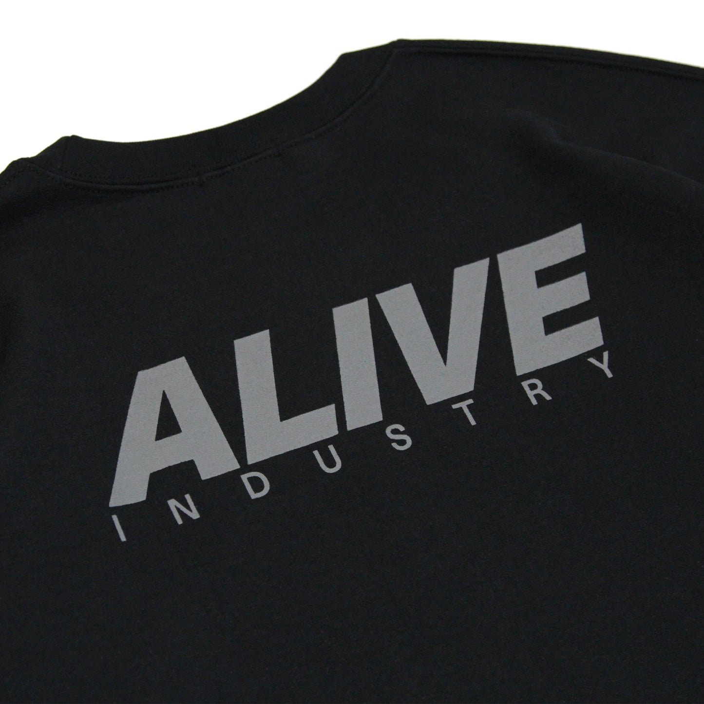 ALIVE INDUSTRY - 22 Logo Sweatshirt/Black